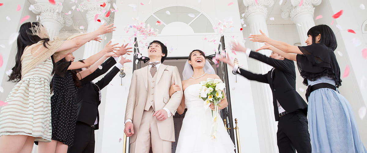 結婚式の一般的なコーディネートとは